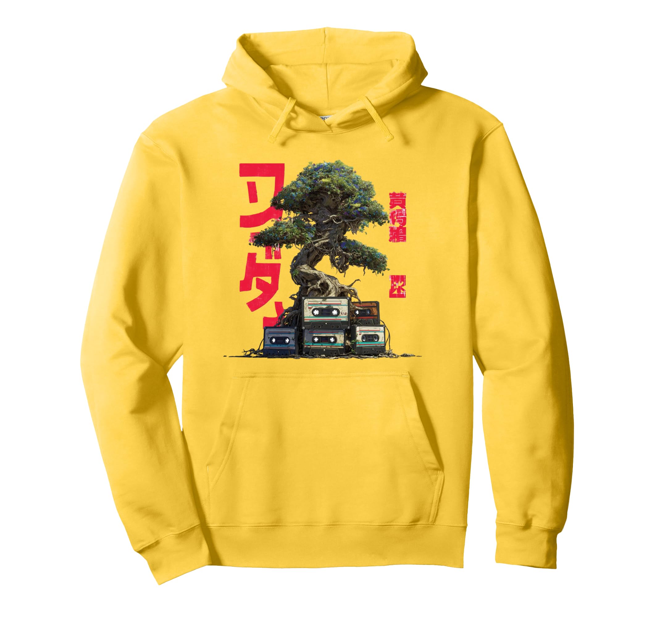 Bonsai Cassette Tape Mixtapes Art T-Shirt - Aesthetic Graphic Unisex - T-Shirt, Sweatshirt, Hoodie