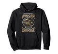 My Grandson Is Winger Whats Your Superpower Hoodie - Graphic Print Unisex - T-Shirt, Sweatshirt, Hoodie