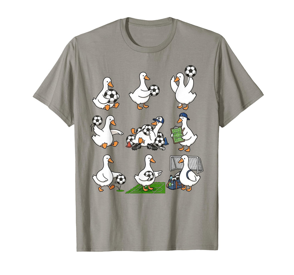Funny Soccer Goose Soccer Player T-Shirt - Streetwear Style for Adults - T-Shirt, Sweatshirt, Hoodie