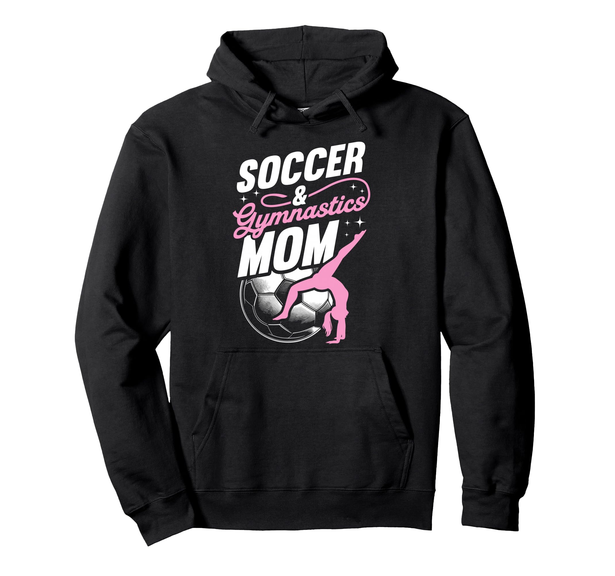 Soccer Gymnastics Mom Soccer And Hoodie - Aesthetic Graphic Men Women - T-Shirt, Sweatshirt, Hoodie