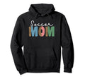 Soccer Mom Leopard Funny Soccer Mom Mama Hoodie - Graphic Print for Adults - T-Shirt, Sweatshirt, Hoodie