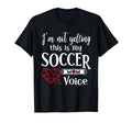 Im Not Yelling This Is My Soccer Mom T-Shirt - Unique Graphic for Adults - T-Shirt, Sweatshirt, Hoodie
