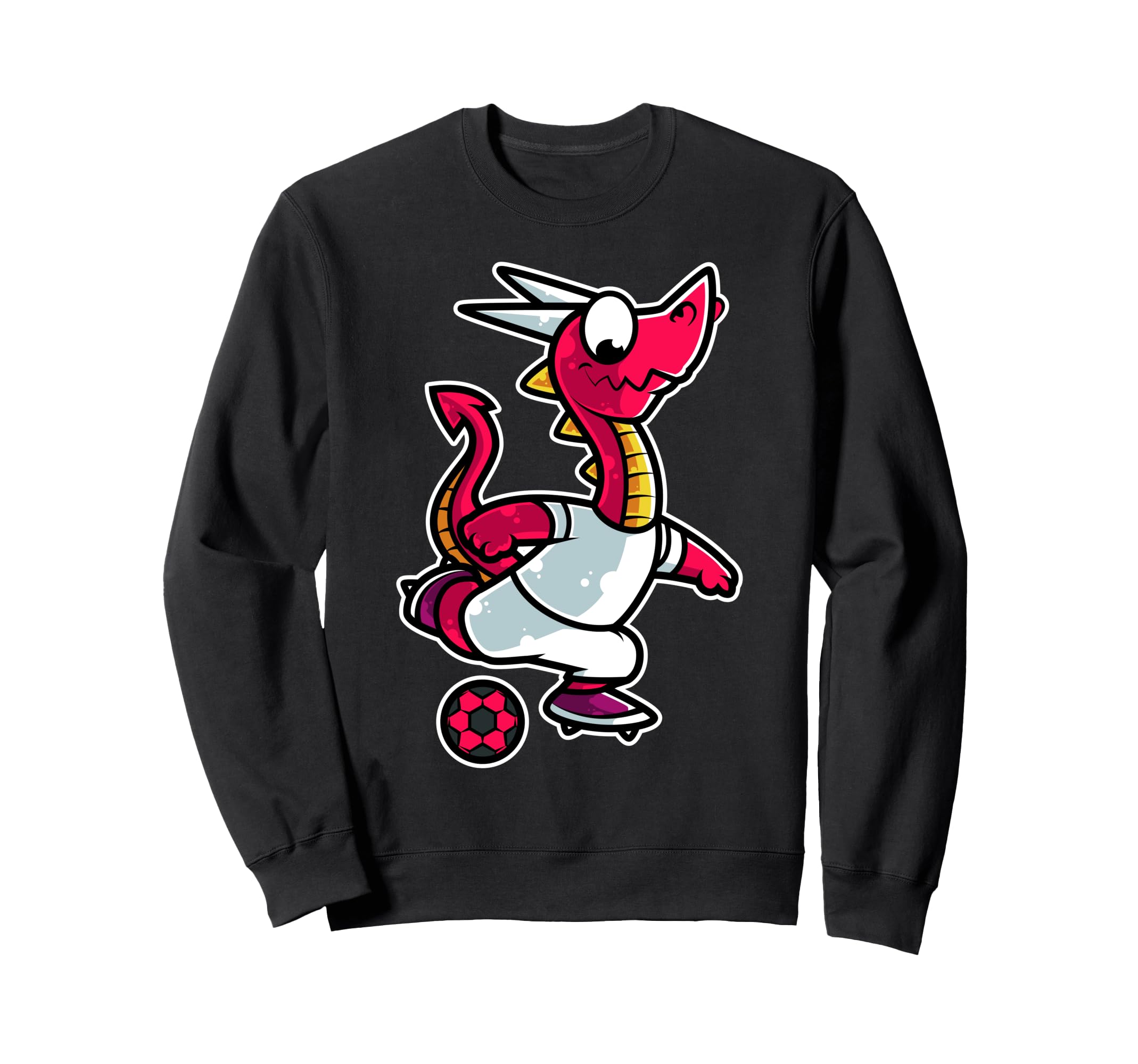 Dragon Football Game Day Funny Team Sweatshirt - Trendy Graphic Men Women - T-Shirt, Sweatshirt, Hoodie