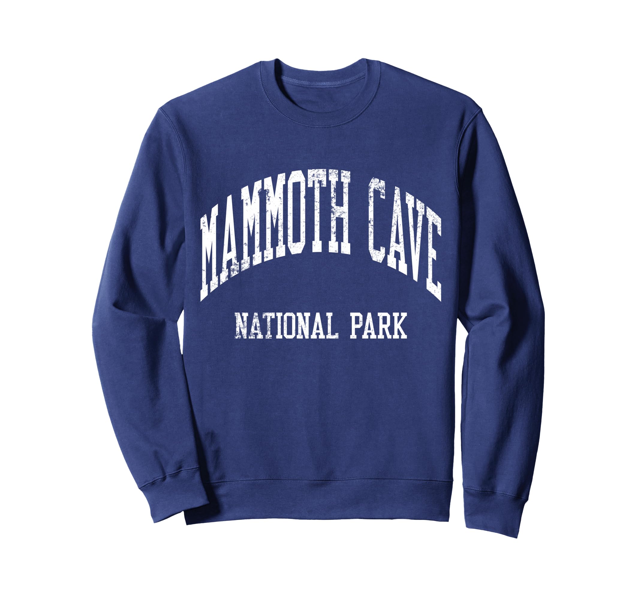 Mammoth Cave National Park 70S College Sweatshirt - Graphic Print Unisex - T-Shirt, Sweatshirt, Hoodie