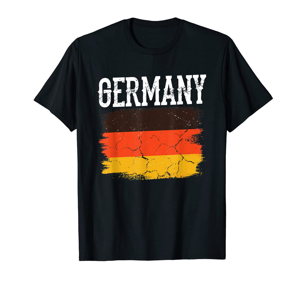 German Flag Football Fan Soccer Team T-Shirt - Unique Graphic Men Women - T-Shirt, Sweatshirt, Hoodie