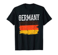 German Flag Football Fan Soccer Team T-Shirt - Unique Graphic Men Women - T-Shirt, Sweatshirt, Hoodie