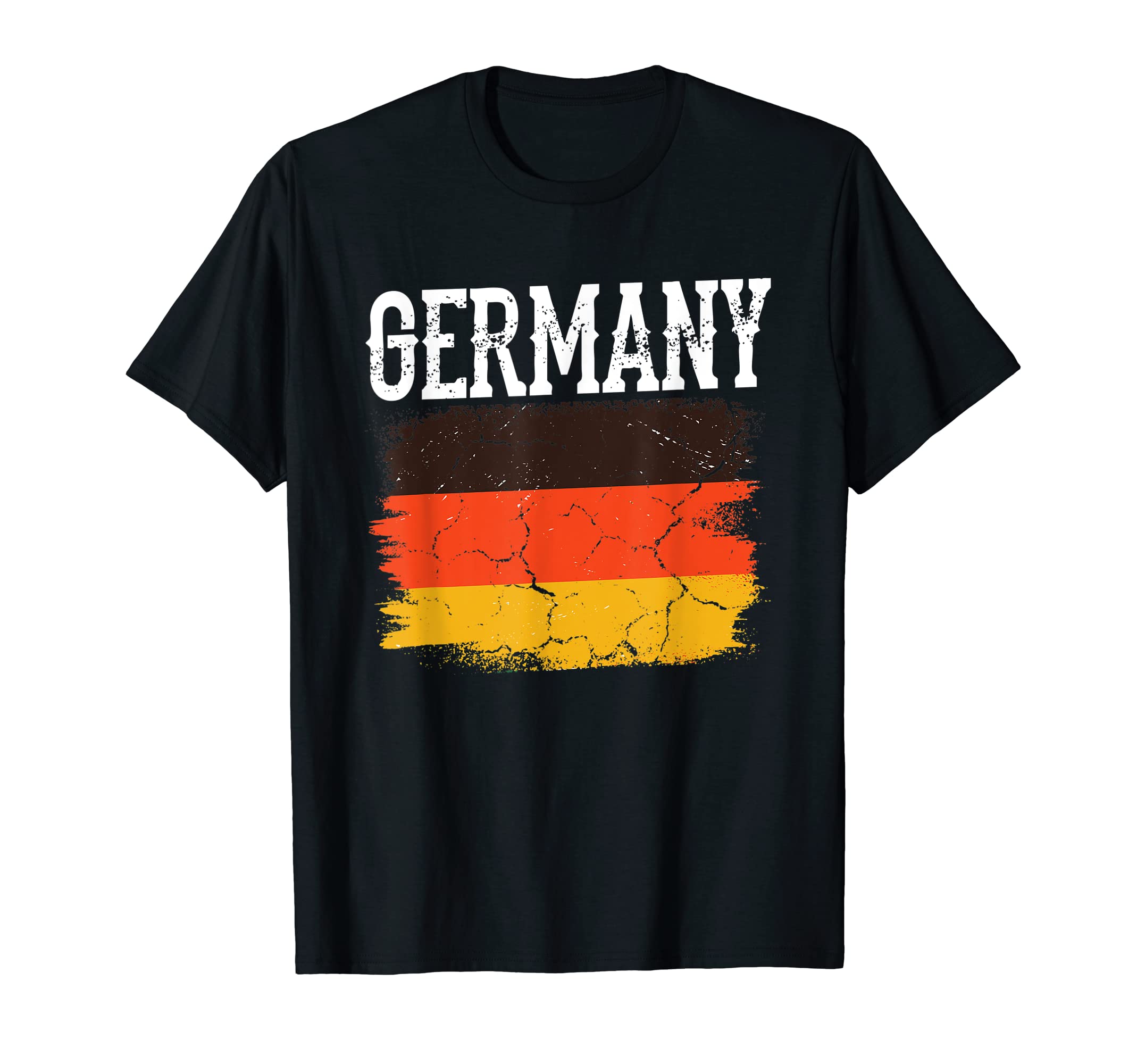 German Flag Football Fan Soccer Team T-Shirt - Unique Graphic Men Women - T-Shirt, Sweatshirt, Hoodie