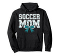 Soccer Mom Coquette Bow Mothers Day Hoodie - Trendy Graphic Men Women - T-Shirt, Sweatshirt, Hoodie
