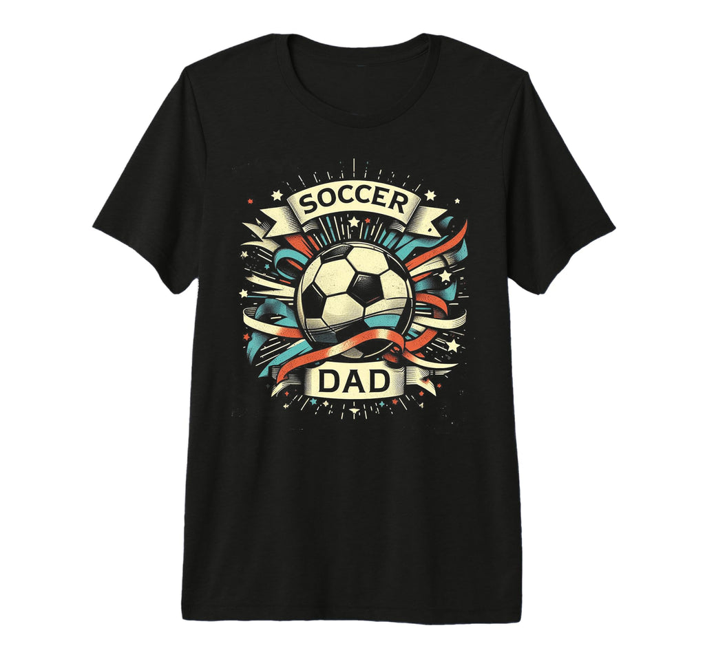 Soccer Dad Family Matching Dad T-Shirt - Minimalist Print Men Women - T-Shirt, Sweatshirt, Hoodie