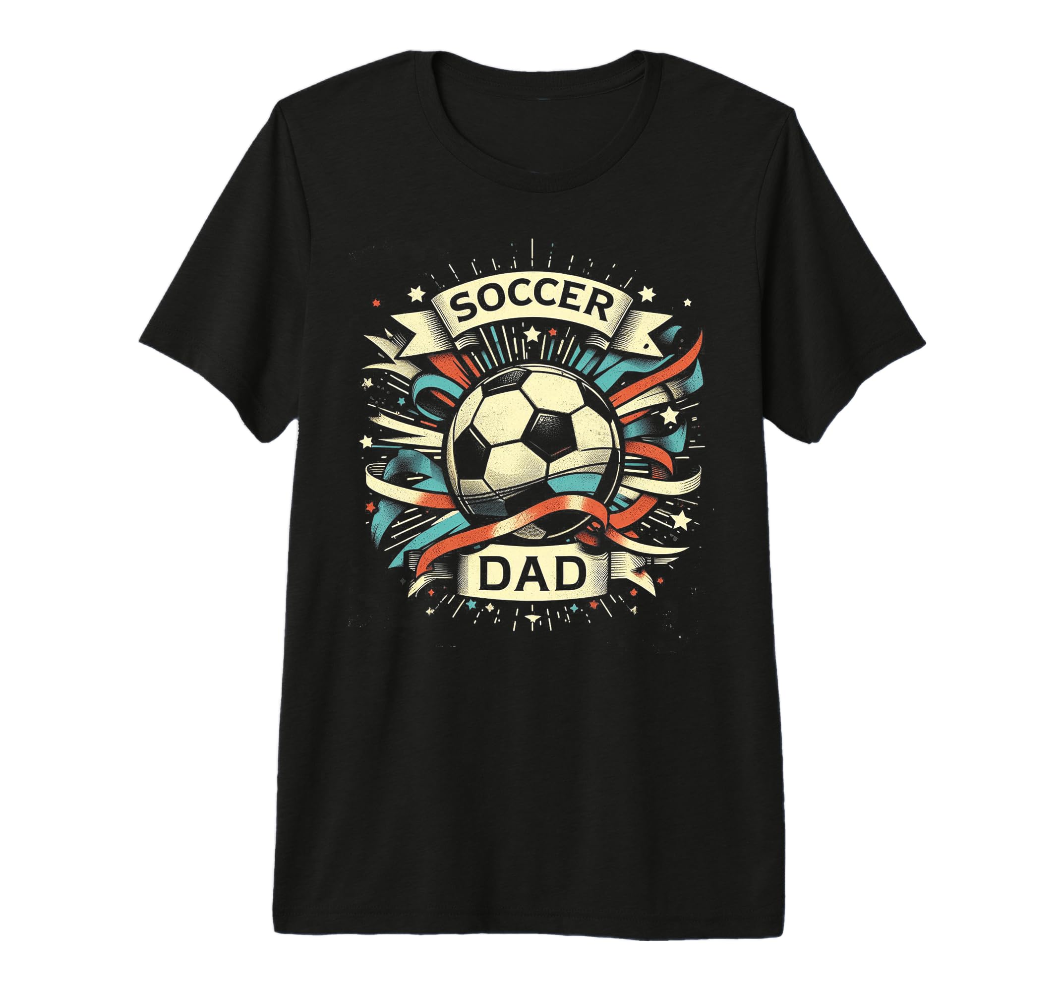 Soccer Dad Family Matching Dad T-Shirt - Minimalist Print Men Women - T-Shirt, Sweatshirt, Hoodie