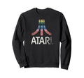 Atari Rainbow Distressed Logo Video Sweatshirt - Novelty Apparel Men Women - T-Shirt, Sweatshirt, Hoodie