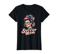 Patriotic Soccer Mom American Flag T-Shirt - Aesthetic Graphic Unisex - T-Shirt, Sweatshirt, Hoodie