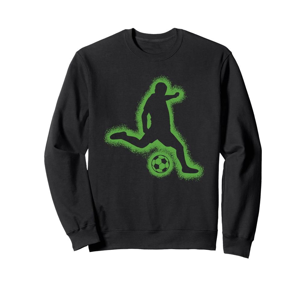 Football Player Footballer Children Sweatshirt - Trendy Graphic Unisex - T-Shirt, Sweatshirt, Hoodie