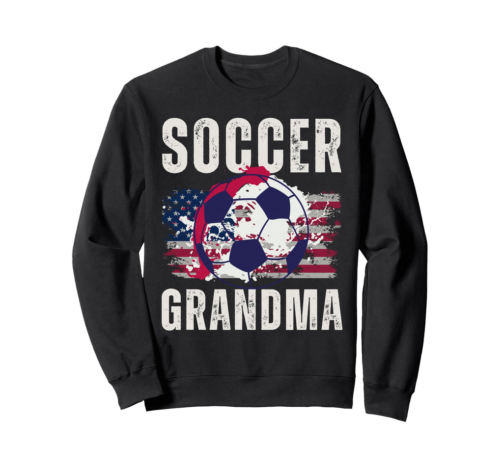 Funny Grandma Proud Soccer Sweatshirt - Casual Everyday Wear for Adults - T-Shirt, Sweatshirt, Hoodie