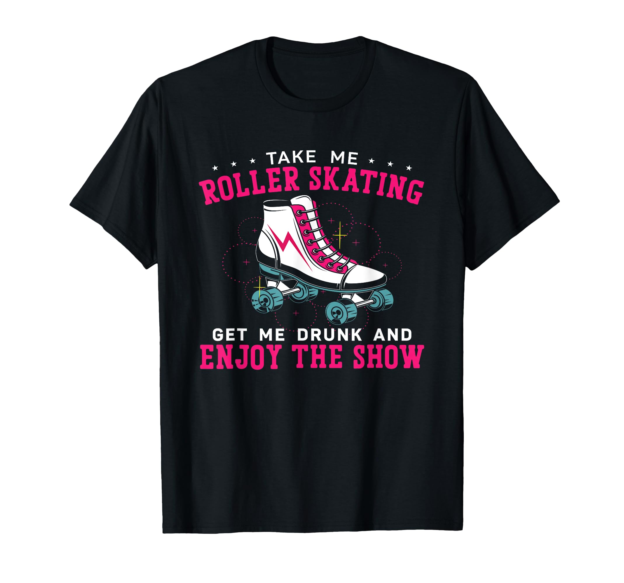 Roller Skating Skate 1970S T-Shirt - Fun Novelty Design Men Women - T-Shirt, Sweatshirt, Hoodie