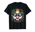Mardi Gras Soccer Ball T-Shirt - Fun Novelty Design for Adults - T-Shirt, Sweatshirt, Hoodie