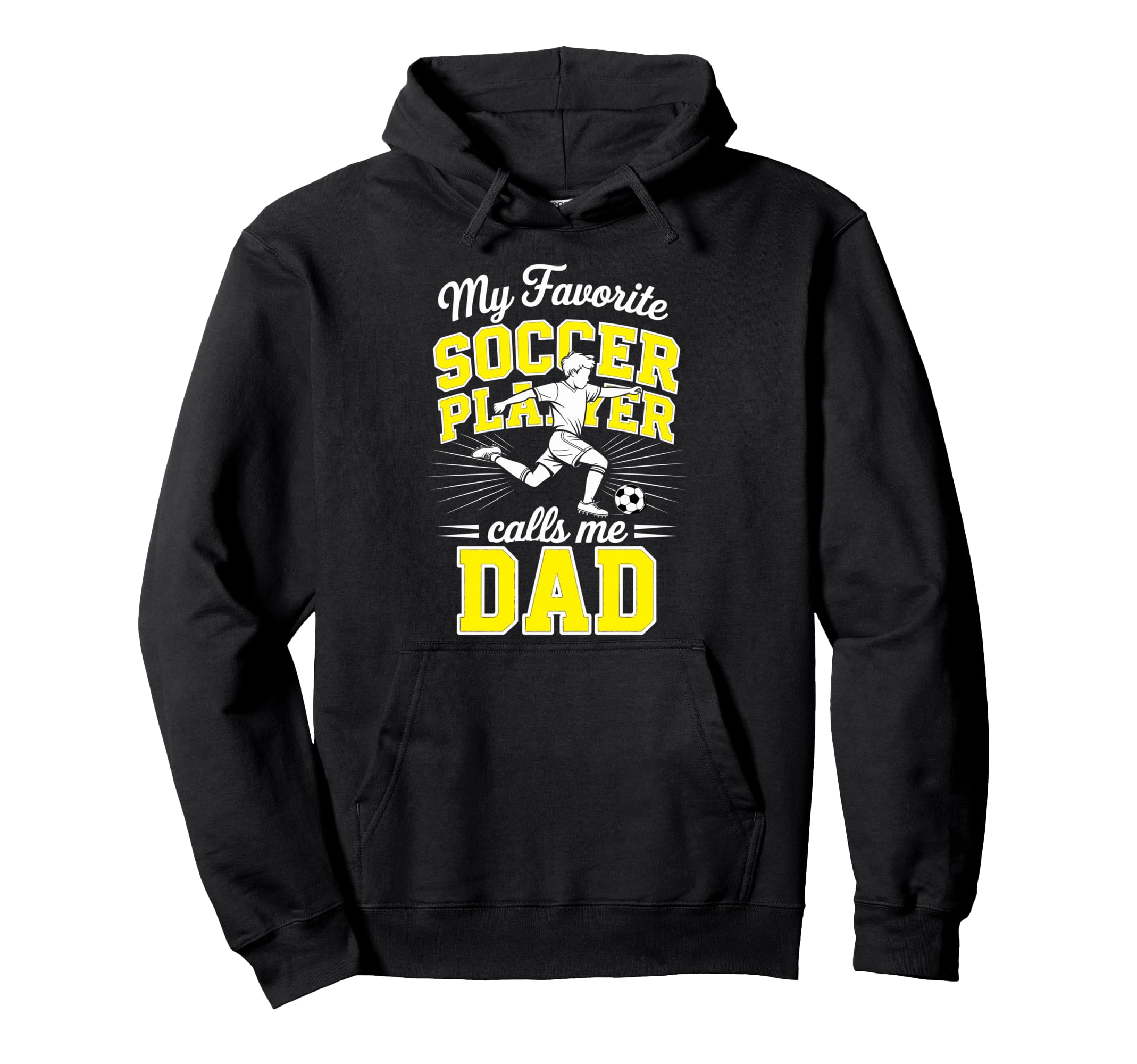Soccer My Favorite Soccer Player Calls Hoodie - Trendy Graphic for Adults - T-Shirt, Sweatshirt, Hoodie