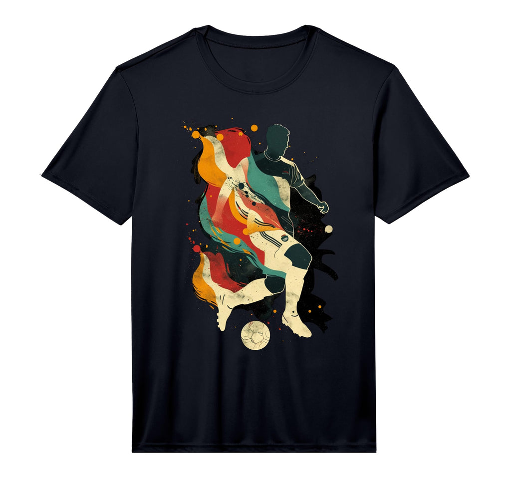 Artsy Soccer Player Abstract Art T-Shirt - Streetwear Style Men Women - T-Shirt, Sweatshirt, Hoodie