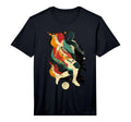 Artsy Soccer Player Abstract Art T-Shirt - Streetwear Style Men Women - T-Shirt, Sweatshirt, Hoodie