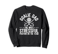 Funny Hockey Goalie Dad Hockey Sweatshirt - Graphic Print for Adults - T-Shirt, Sweatshirt, Hoodie