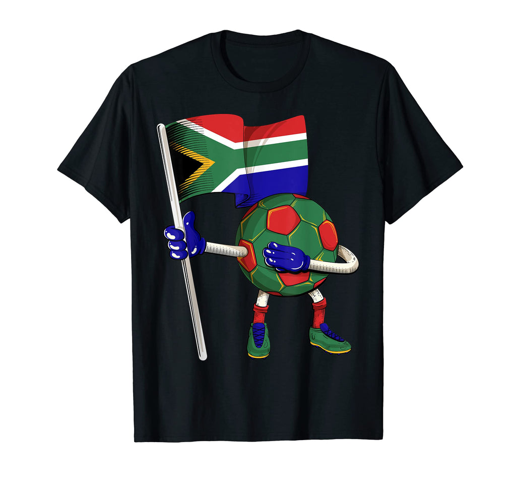 South Africa Soccer Jersey Africa Flag T-Shirt - Unique Graphic for Adults - T-Shirt, Sweatshirt, Hoodie