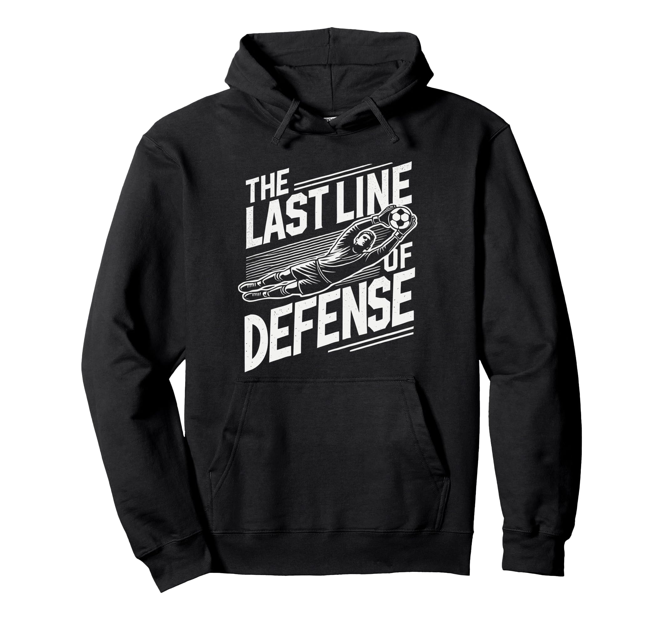 Funny Teens Soccer Goalie Art Soccer Coach Hoodie - Graphic Print Unisex - T-Shirt, Sweatshirt, Hoodie