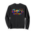 Splash Art Never Forget Cassette Sweatshirt - Novelty Apparel for Adults - T-Shirt, Sweatshirt, Hoodie
