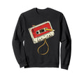 Cassette Tape Rewind Pencil Drawing Sweatshirt - Trendy Graphic Men Women - T-Shirt, Sweatshirt, Hoodie