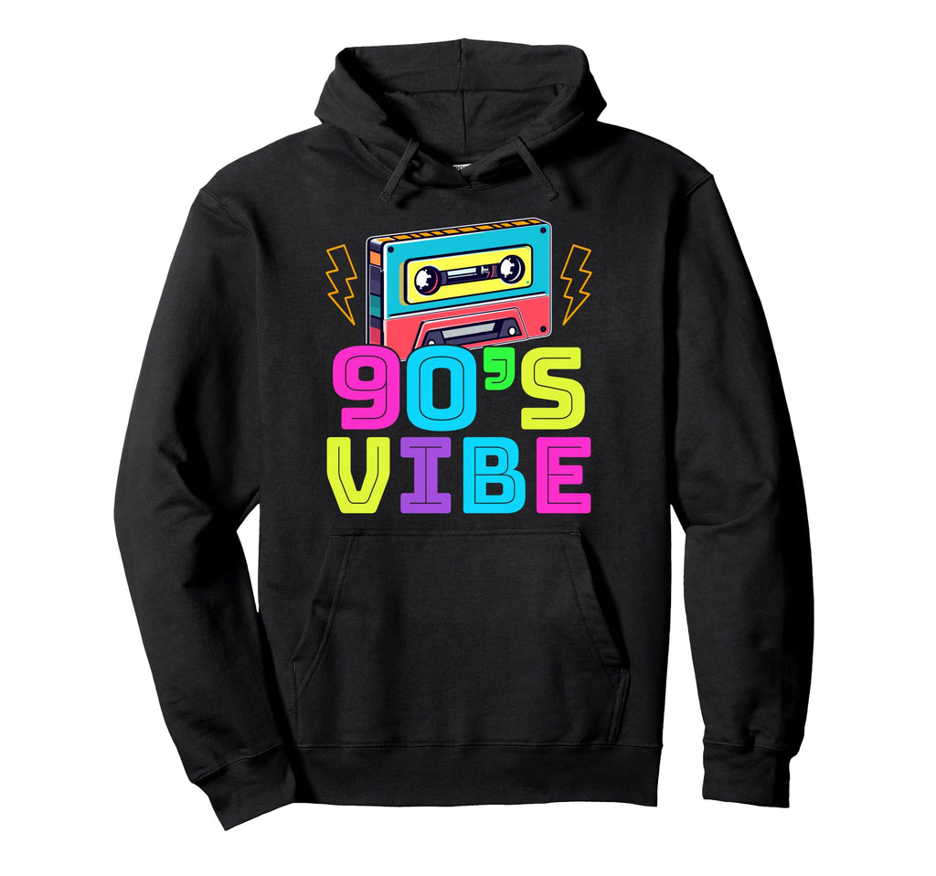90S Vibe Cassette Tape 1990S Nostalgic Vibes Hoodie - Unique Graphic Unisex - T-Shirt, Sweatshirt, Hoodie