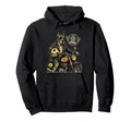 Great Dane Motorbike Love Footbal Soccer Hoodie - Graphic Print Unisex - T-Shirt, Sweatshirt, Hoodie