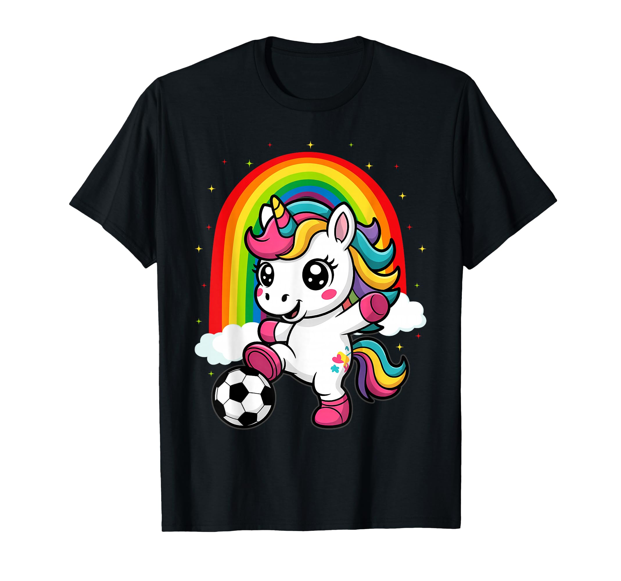 Unicorn Playing Soccer Lover Gift Co Hoodie - Aesthetic Graphic Men Women - T-Shirt, Sweatshirt, Hoodie