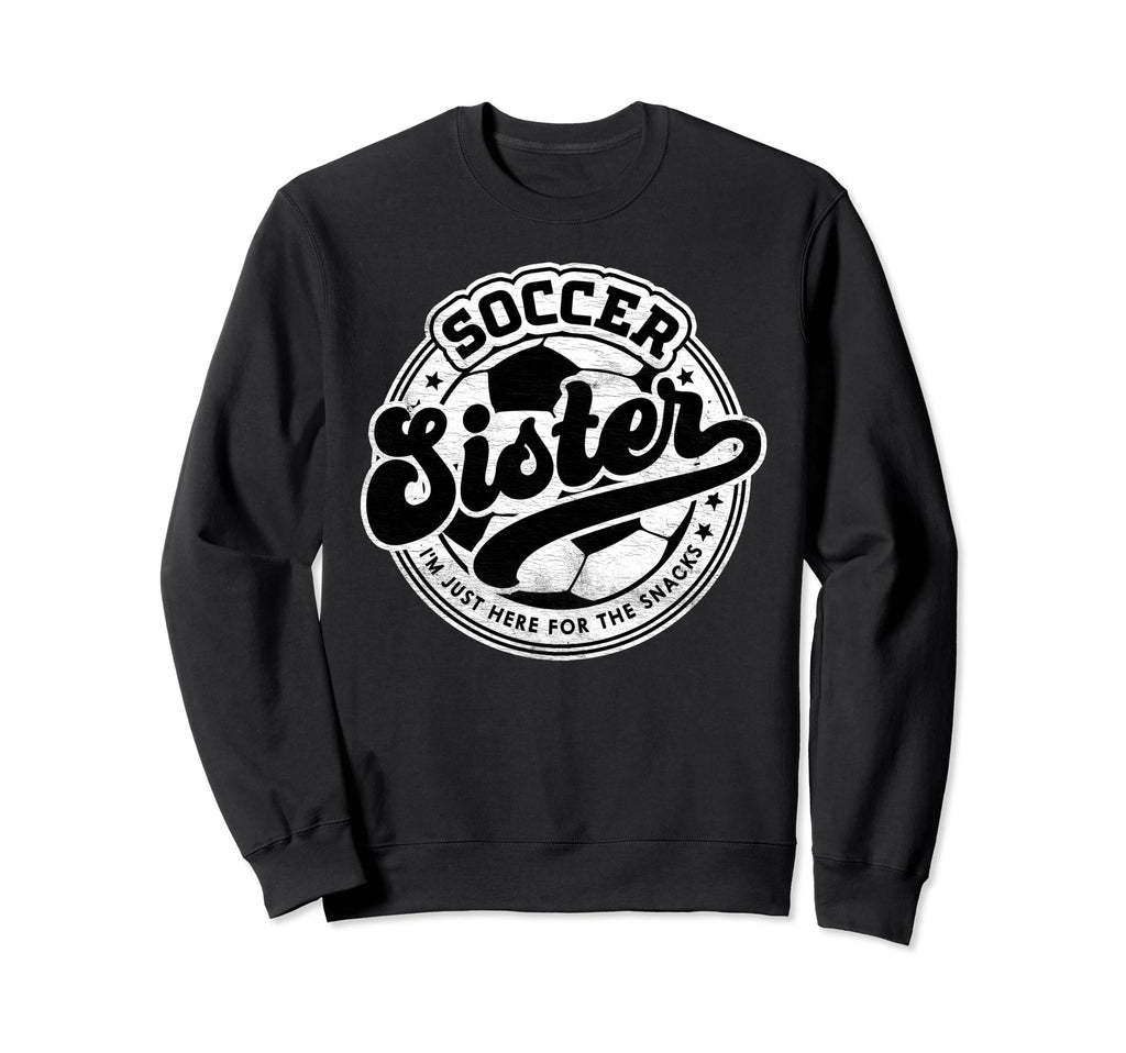 Soccer Sister Sis Family Matching Sweatshirt - Minimalist Print Unisex - T-Shirt, Sweatshirt, Hoodie