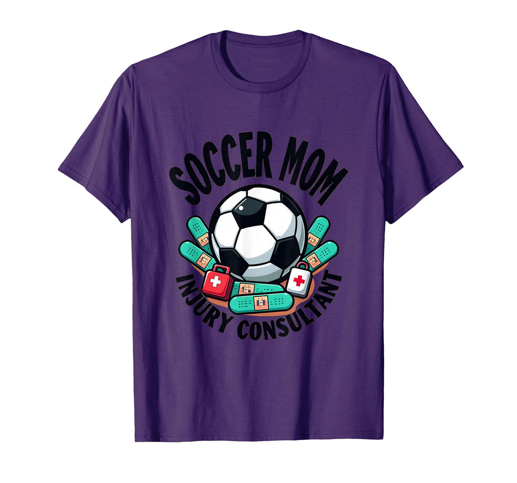 Soccer Mom Injury Consultant T-Shirt - Graphic Print Men Women - T-Shirt, Sweatshirt, Hoodie