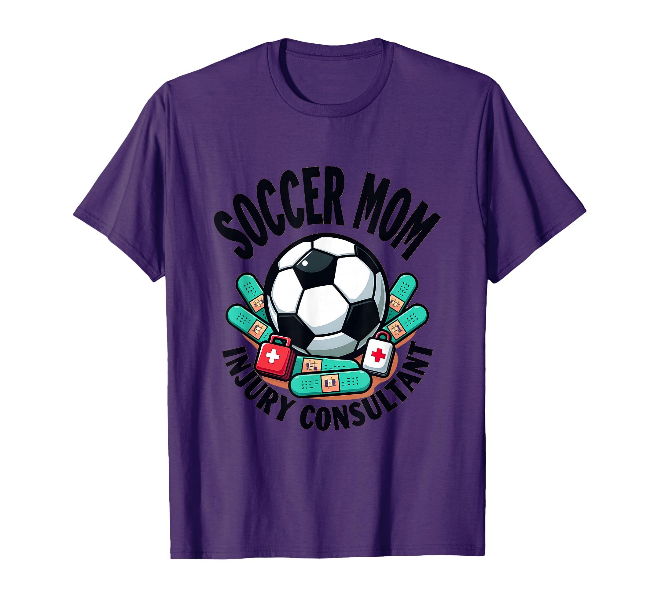 Soccer Mom Injury Consultant T-Shirt - Graphic Print Men Women - T-Shirt, Sweatshirt, Hoodie