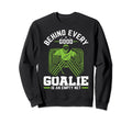 Hockey Goalkeeper Mask Player Sweatshirt - Fun Novelty Design Men Women - T-Shirt, Sweatshirt, Hoodie