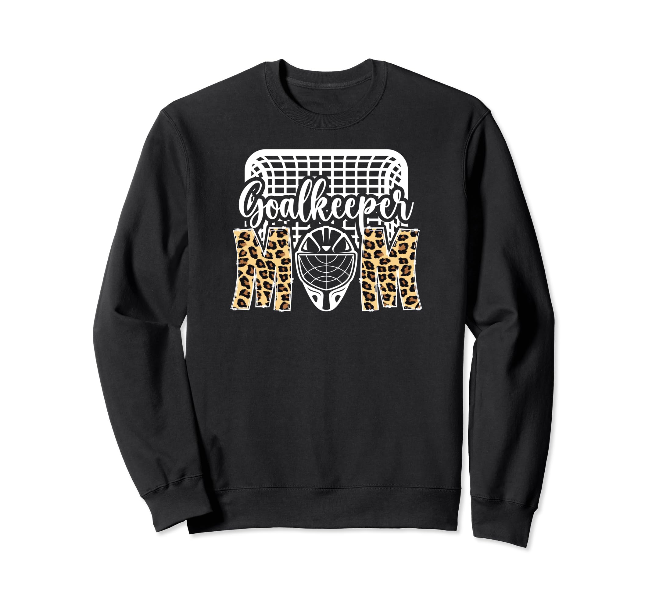 Ice Hockey Goalkeeper Mom Hockey Sweatshirt - Minimalist Print Men Women - T-Shirt, Sweatshirt, Hoodie