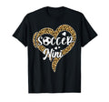 Soccer Nini Leopard Heart T-Shirt - Aesthetic Graphic for Adults - T-Shirt, Sweatshirt, Hoodie