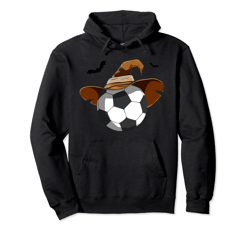 Funny Soccer Halloween Player Hoodie - Casual Everyday Wear Men Women - T-Shirt, Sweatshirt, Hoodie