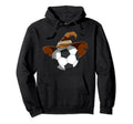 Funny Soccer Halloween Player Hoodie - Casual Everyday Wear Men Women - T-Shirt, Sweatshirt, Hoodie