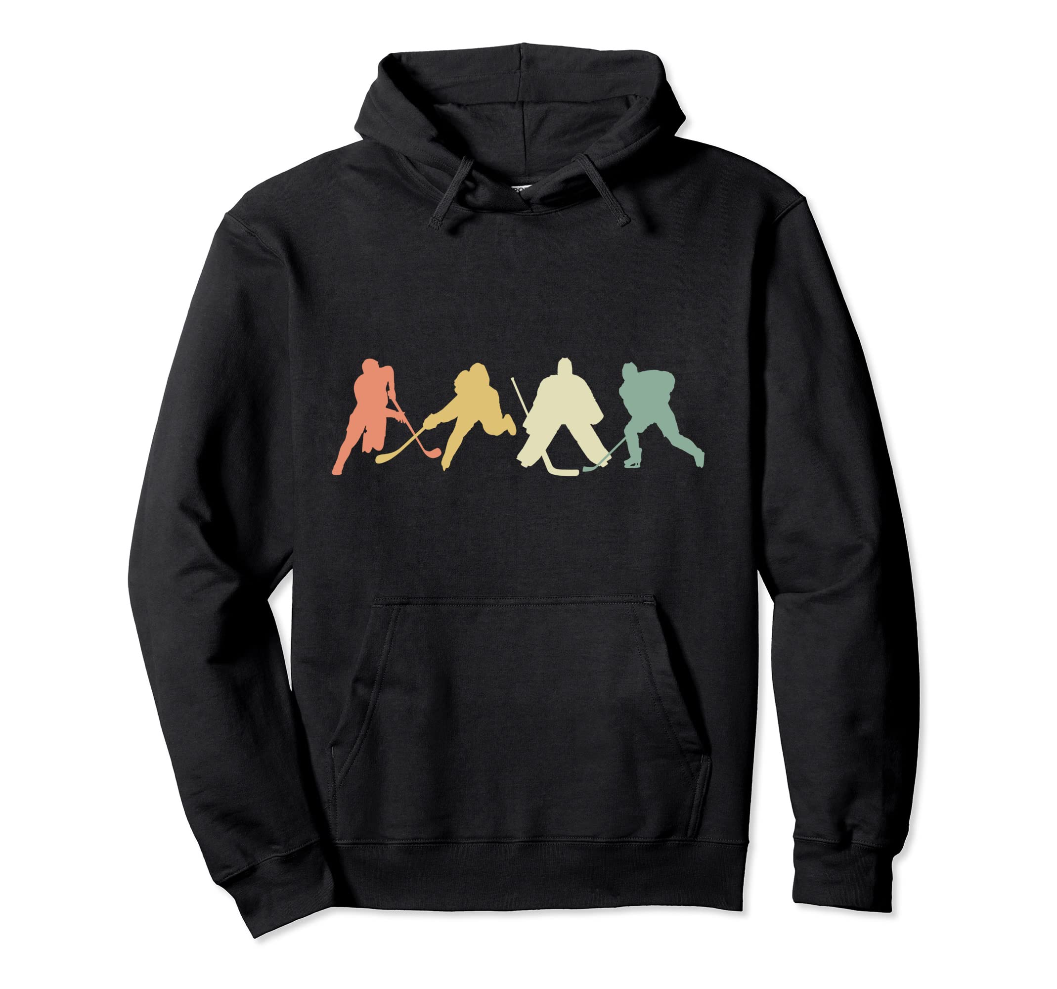 Ice Hockey Athlete Winter Sport Goalkeeper Hoodie - Minimalist Print Unisex - T-Shirt, Sweatshirt, Hoodie