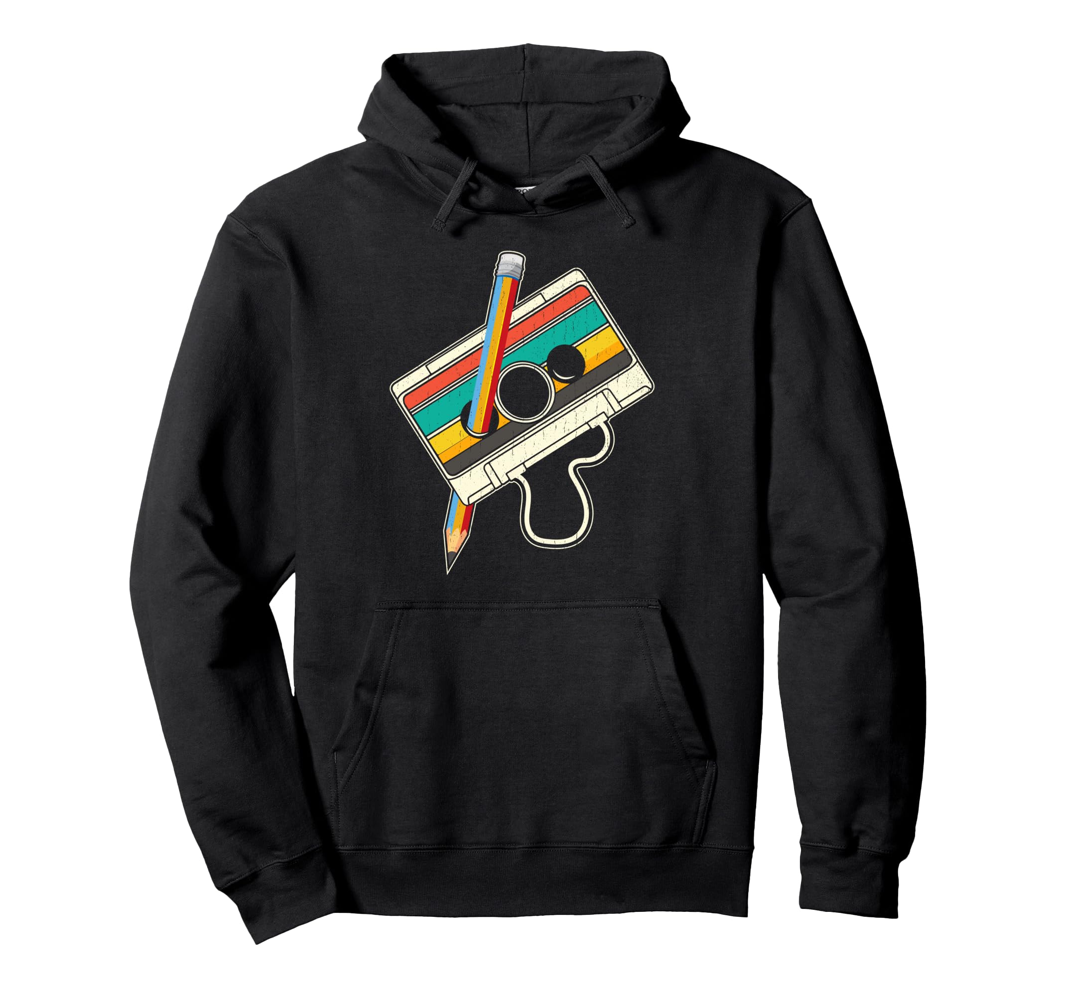 Funny Cassette Tape Hoodie - Novelty Apparel Men Women - T-Shirt, Sweatshirt, Hoodie