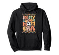 My Soccer Mom Era Football Mama Groovy Hoodie - Aesthetic Graphic Unisex - T-Shirt, Sweatshirt, Hoodie