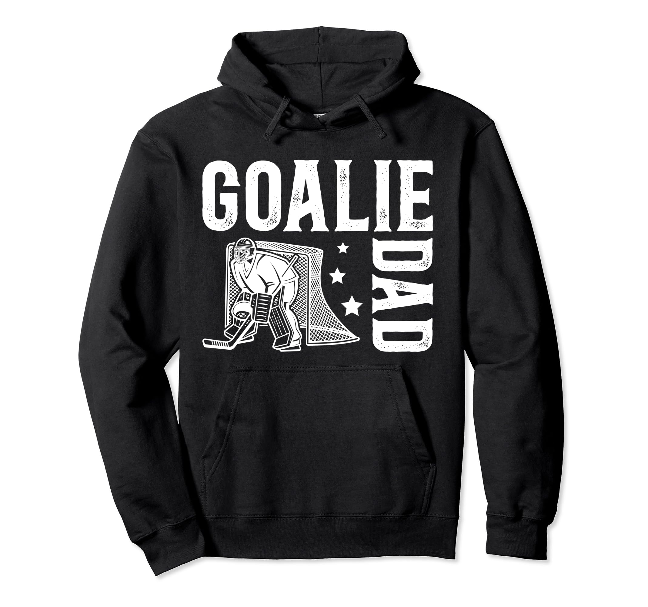 Ice Hockey Goalie Dad Ice Hockey Hoodie - Casual Everyday Wear Unisex - T-Shirt, Sweatshirt, Hoodie