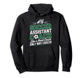 Soccer Assistant Coach Like Head Hoodie - Fun Novelty Design Men Women - T-Shirt, Sweatshirt, Hoodie