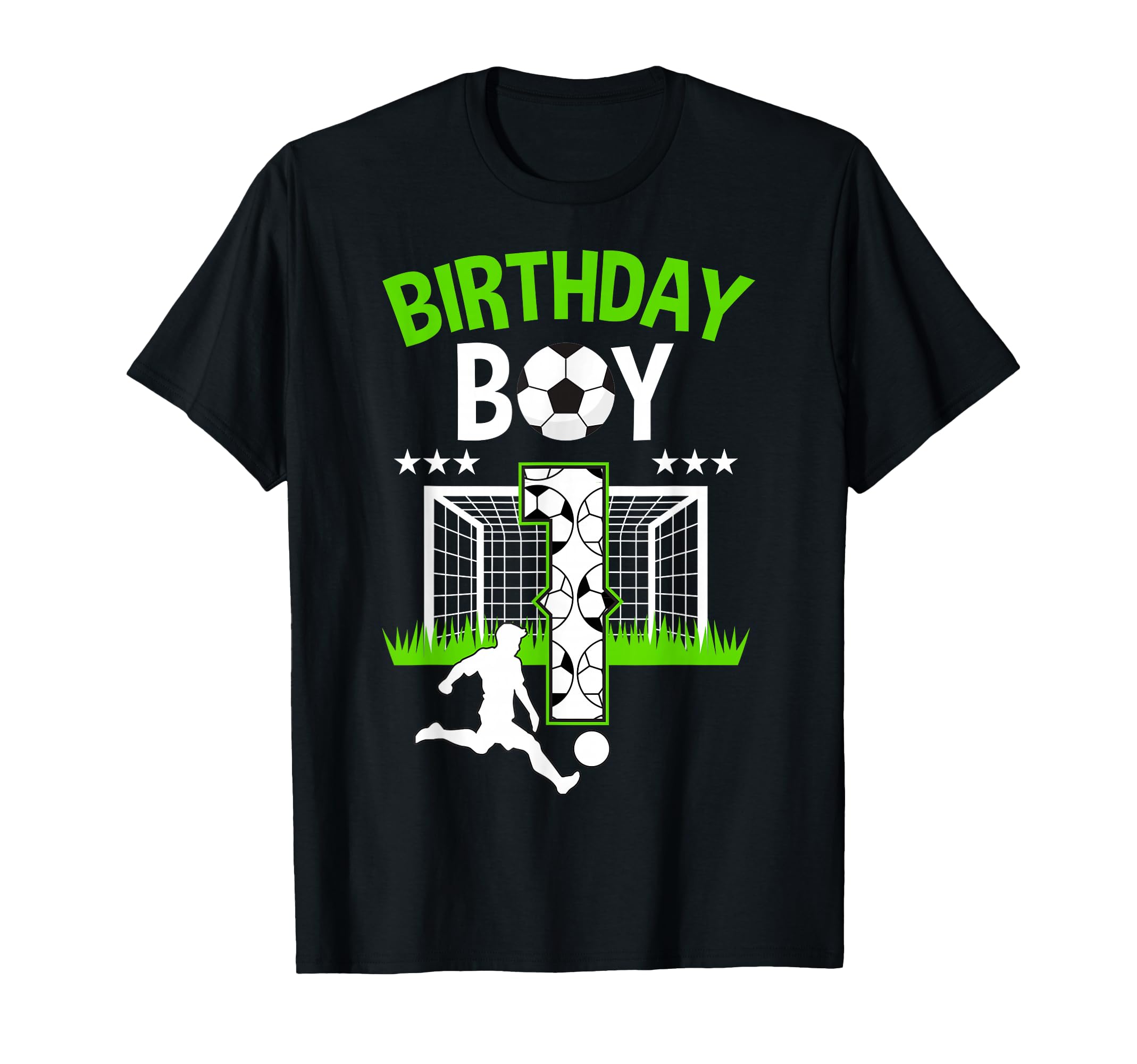 Birthday Soccer 1 Year Old Who Loves T-Shirt - Minimalist Print Men Women - T-Shirt, Sweatshirt, Hoodie
