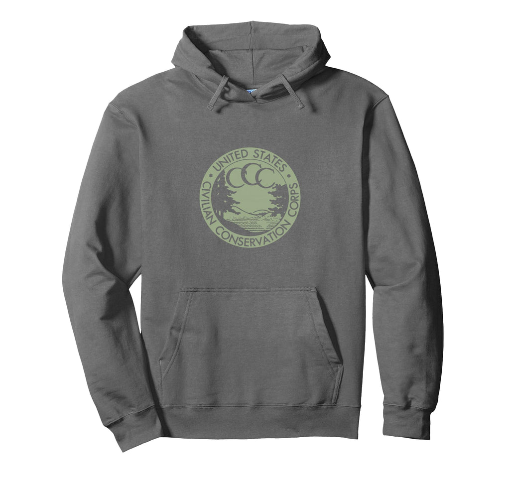 Civilian Conservation Corps Ccc Logo Hoodie - Aesthetic Graphic for Adults - T-Shirt, Sweatshirt, Hoodie