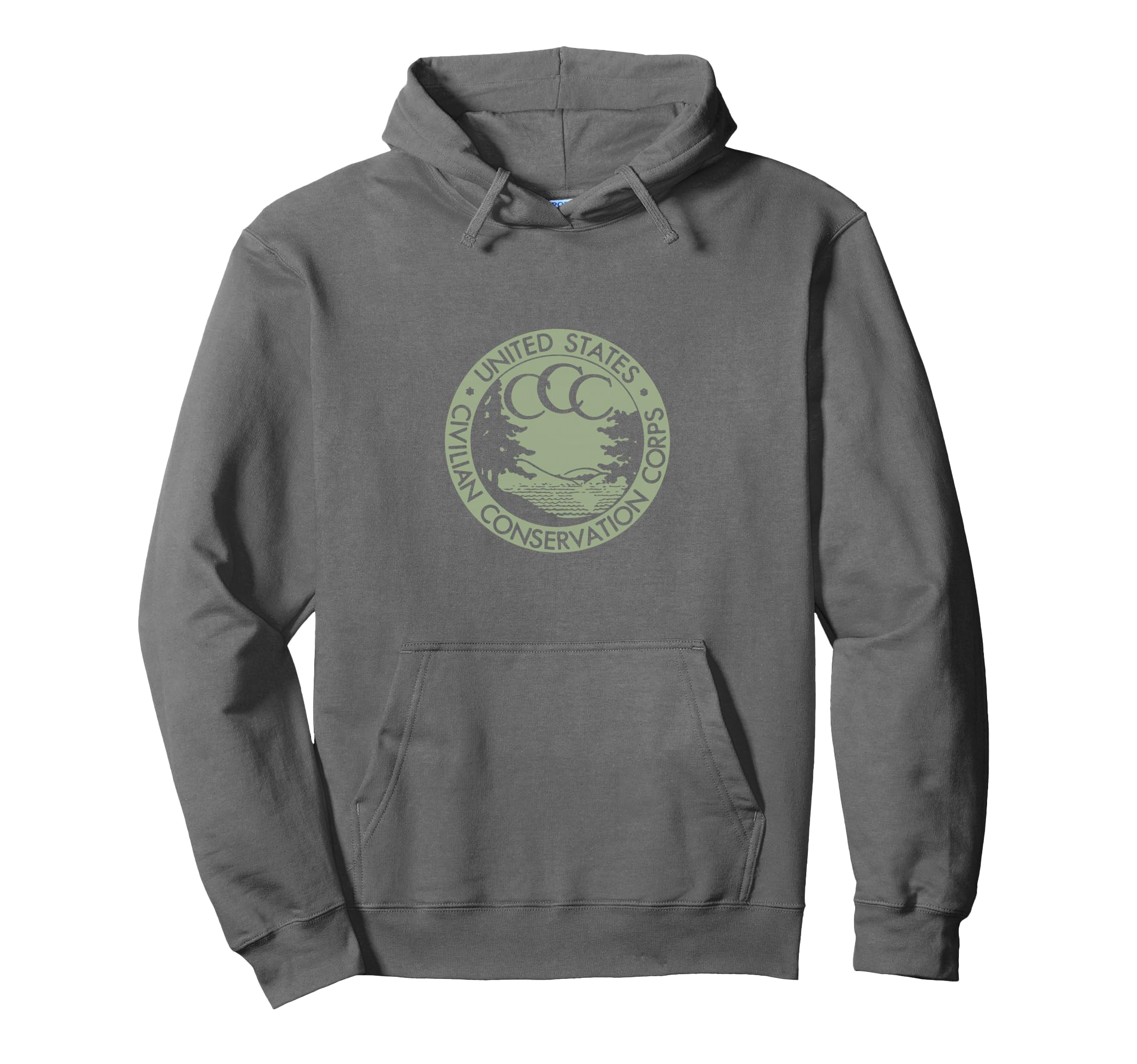 Civilian Conservation Corps Ccc Logo Hoodie - Aesthetic Graphic for Adults - T-Shirt, Sweatshirt, Hoodie