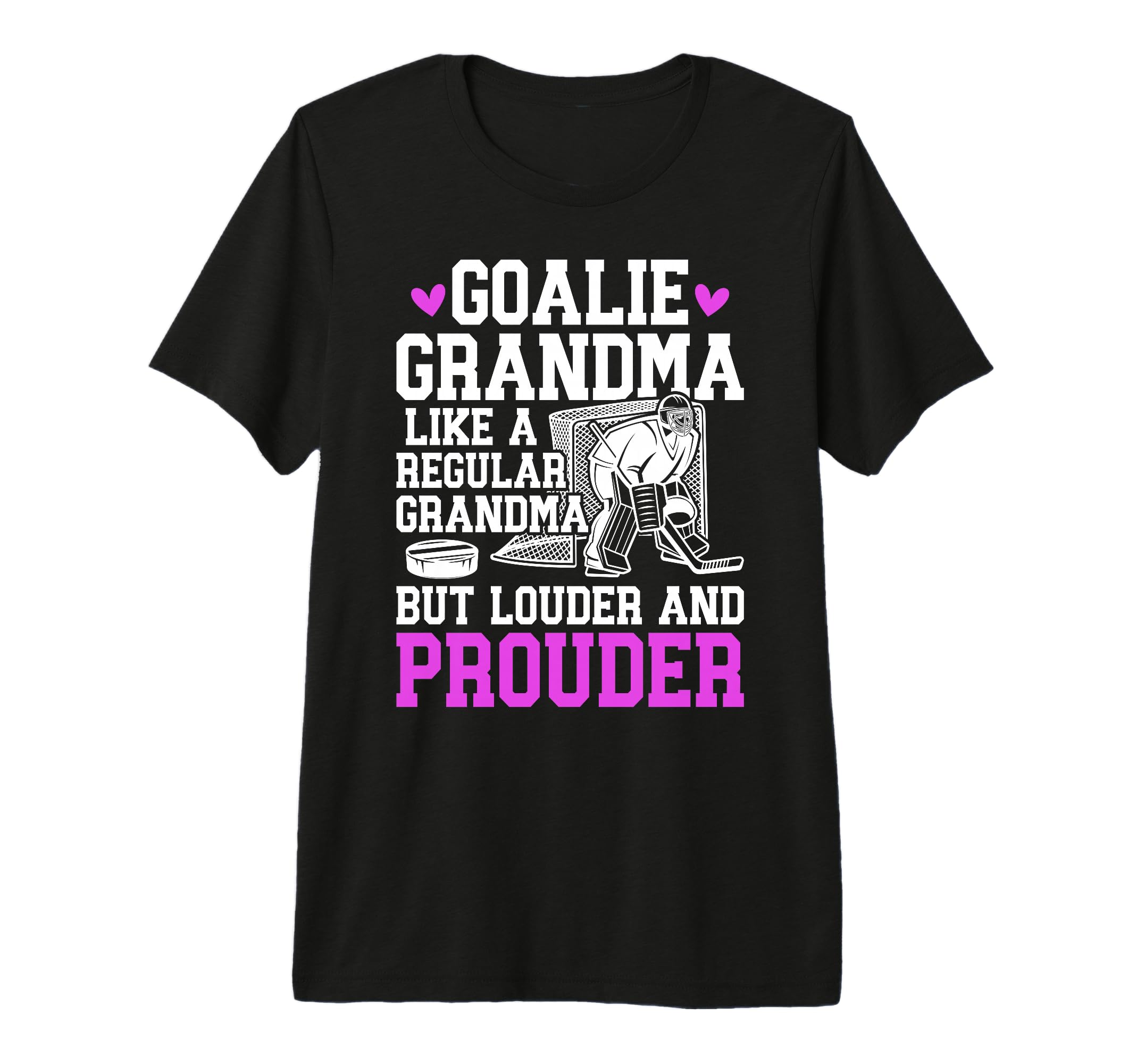Hockey Goalie Grandma Definition T-Shirt - Aesthetic Graphic for Adults - T-Shirt, Sweatshirt, Hoodie