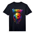 Mens Soccer Colorful Performance T-Shirt - Novelty Apparel Unisex - T-Shirt, Sweatshirt, Hoodie