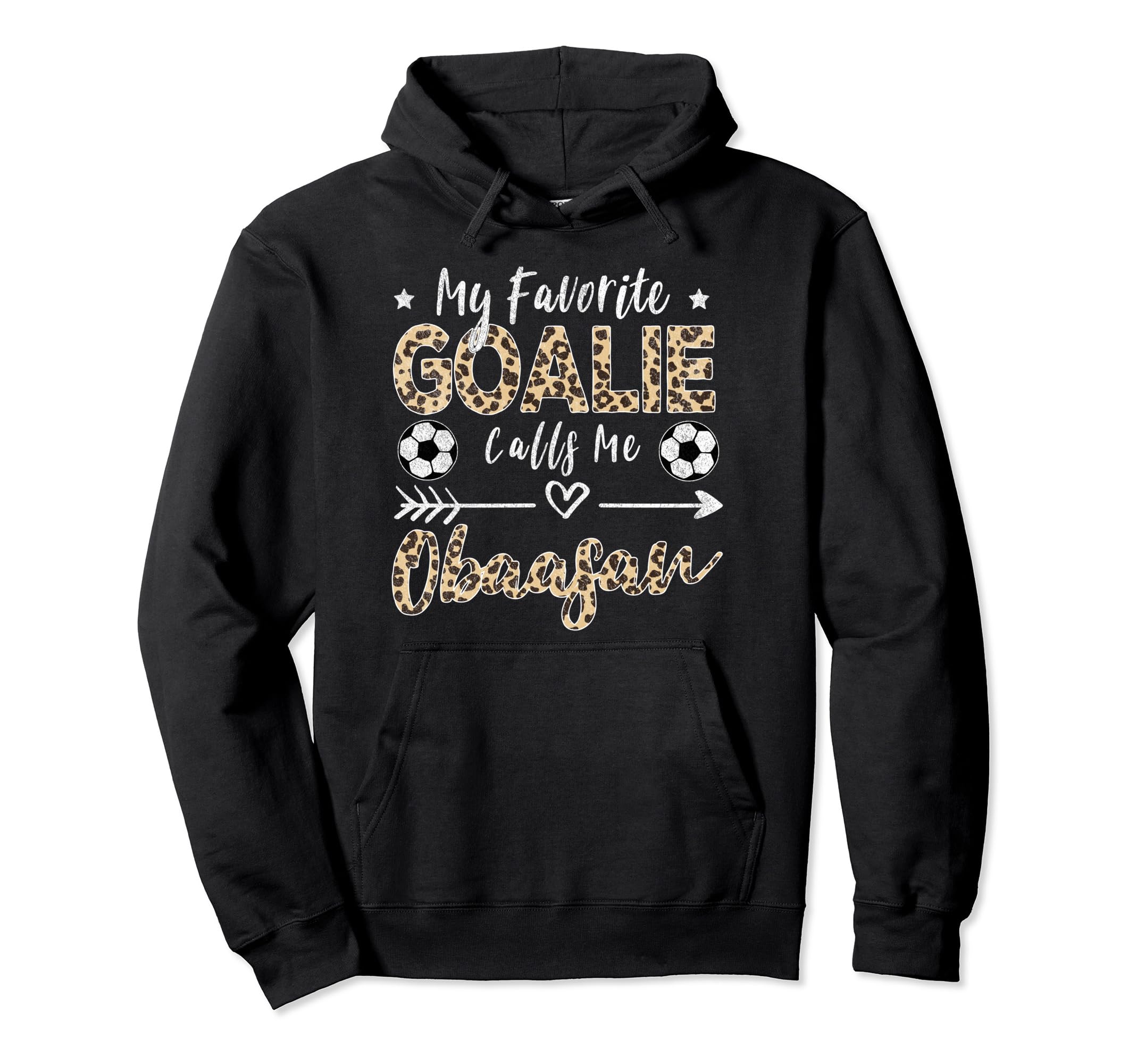 My Favorite Goalie Calls Me Obaasan Hoodie - Custom Art Print for Adults - T-Shirt, Sweatshirt, Hoodie
